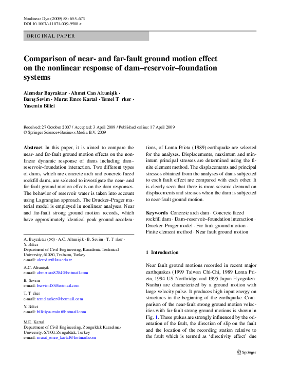 (PDF) Comparison of near- and far-fault ground motion effect on the ...