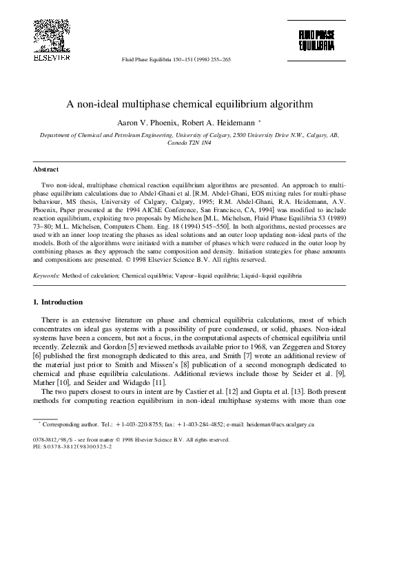 Equilibrium in chemical reactions image