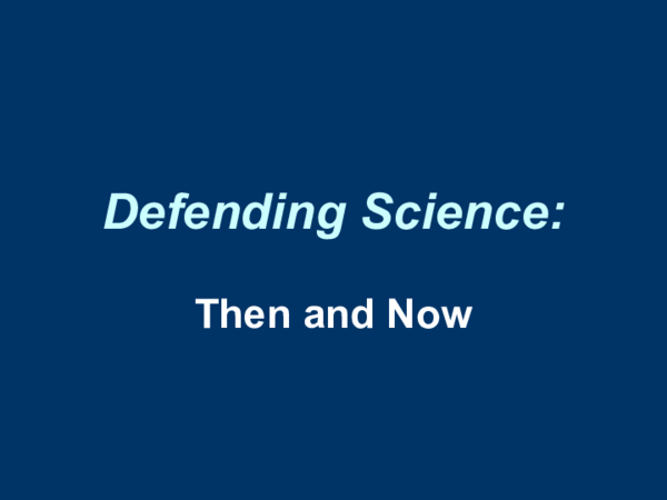 (PPT) Defending Science---Within Reason (presentation)