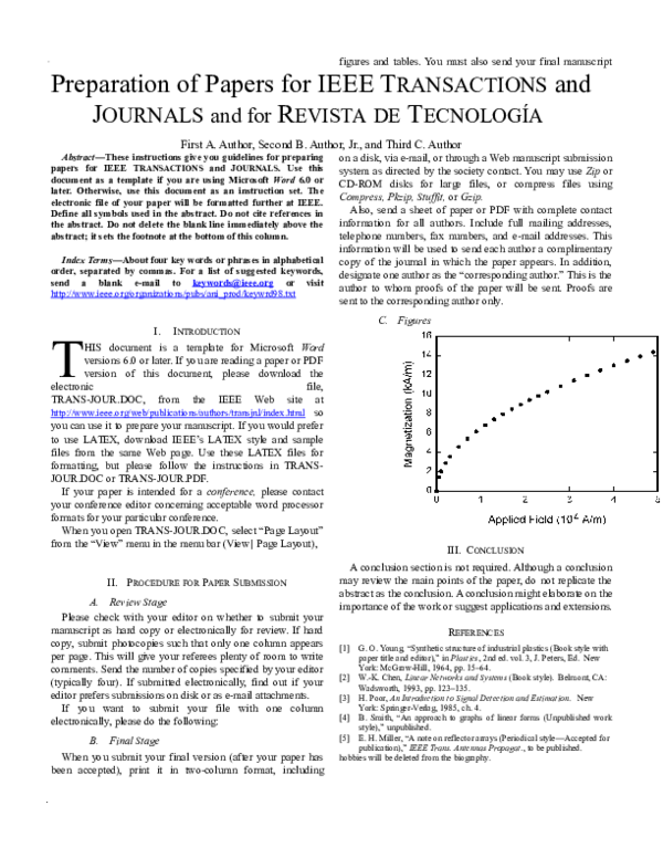 Ieee Template Latex