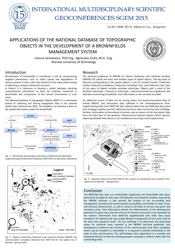 (PDF) SGEM conference poster