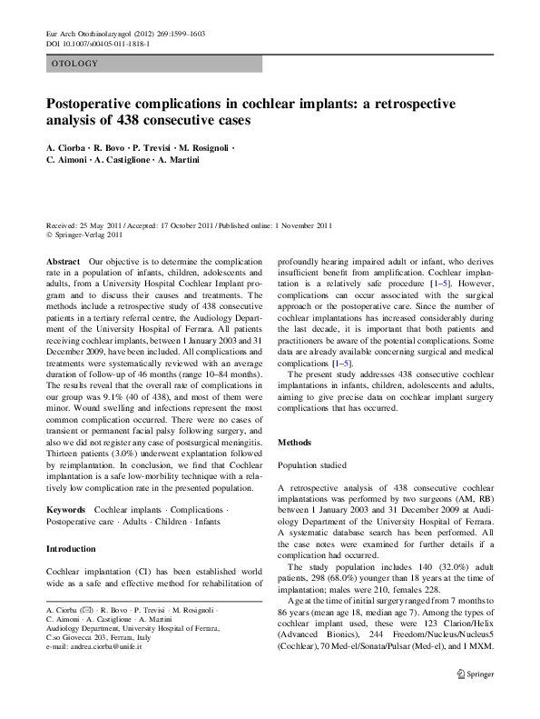 Cochlear cases essay image