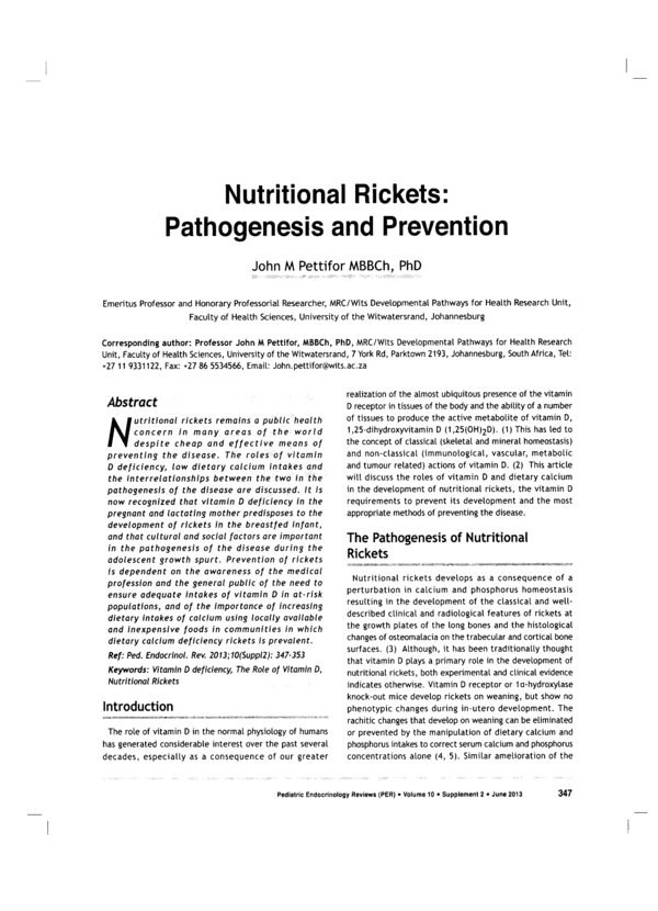Types of rickets image