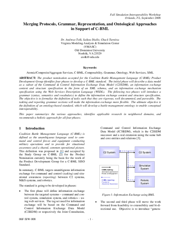 (PDF) Merging Protocols, Grammar, Representation, and Ontological ...