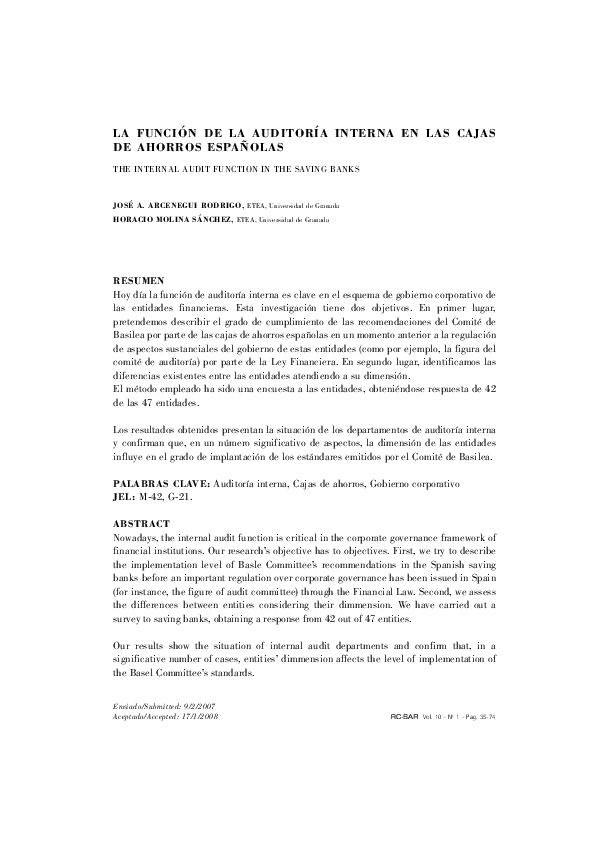 Reporte de auditoria interna picture