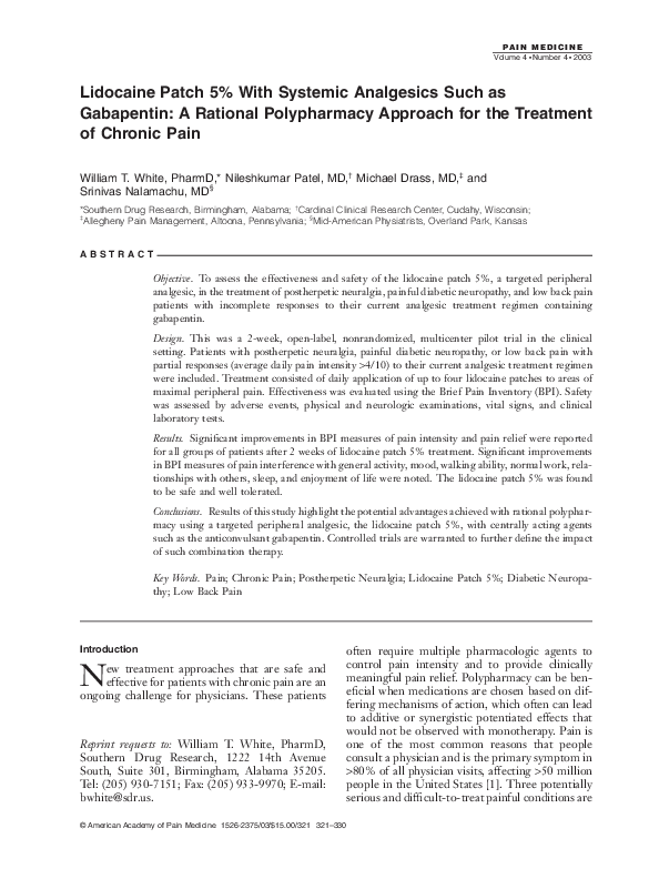 Analgesic side effects image