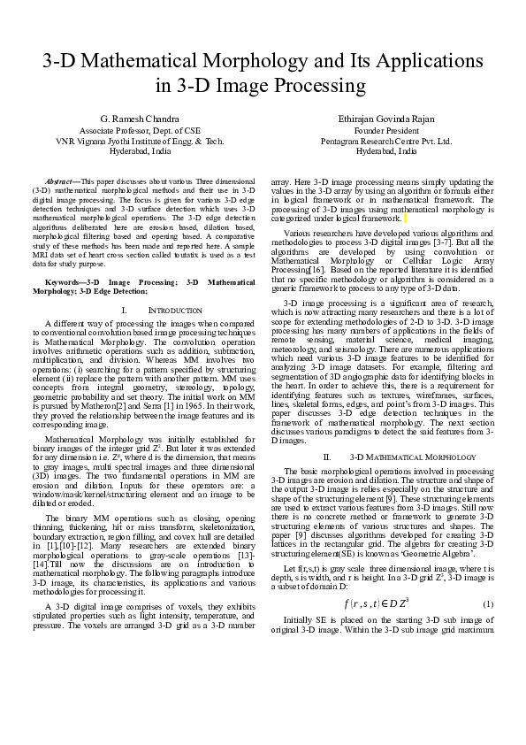 Morphology topics picture