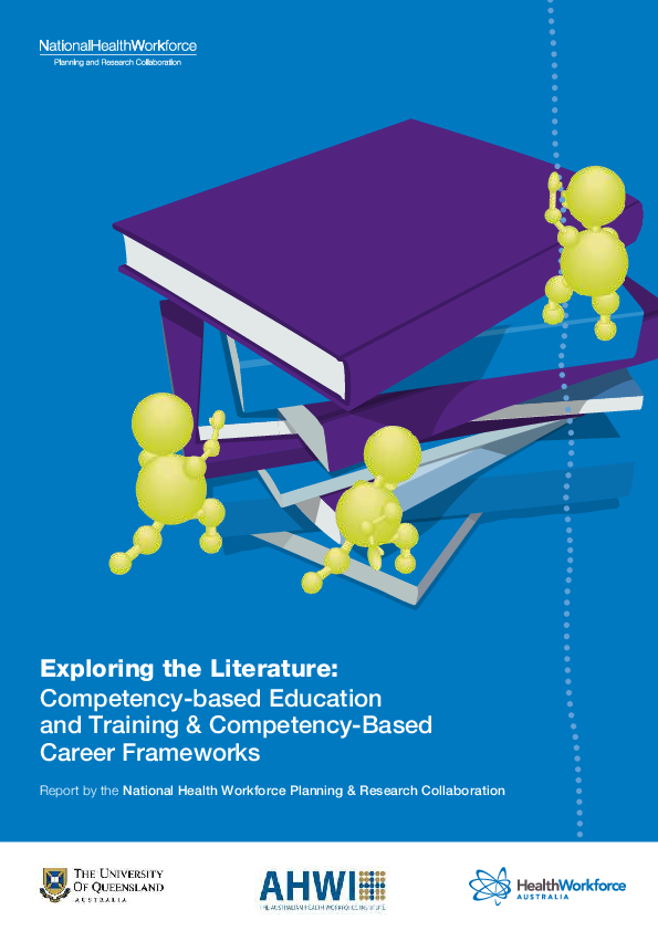 (PDF) Exploring the literature: Competency-based education and training ...