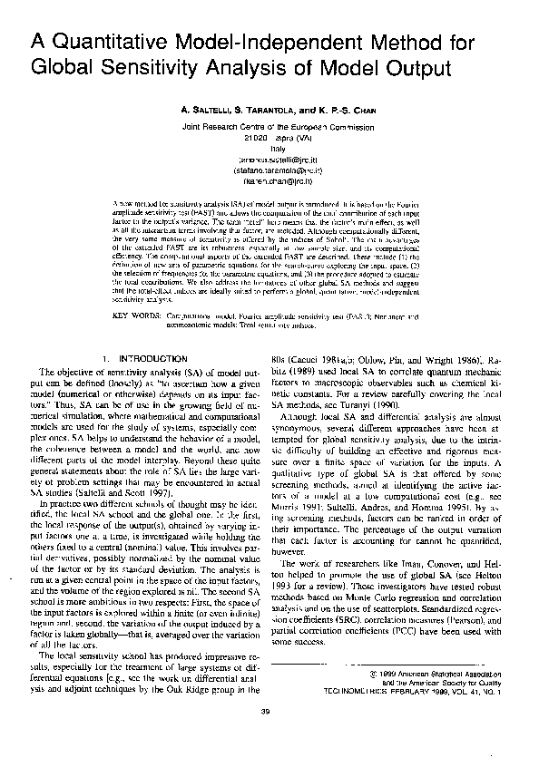 (PDF) A Quantitative Model-Independent Method for Global Sensitivity ...