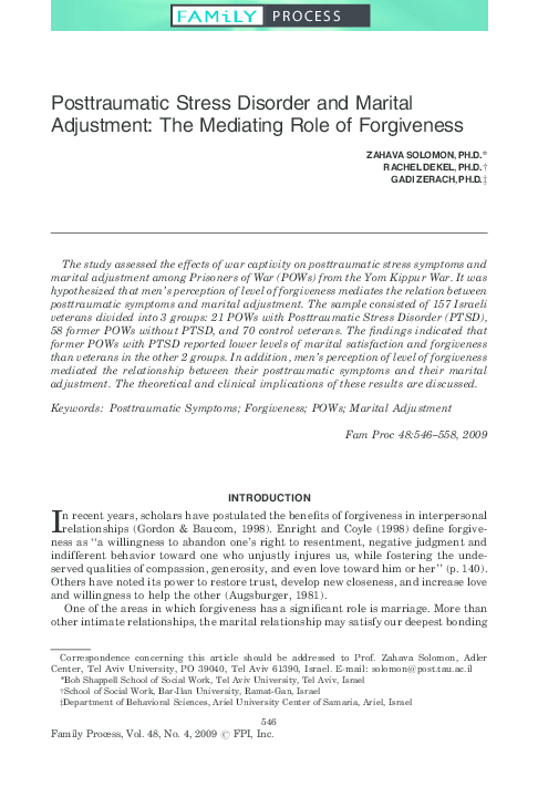 Marital adjustment test image