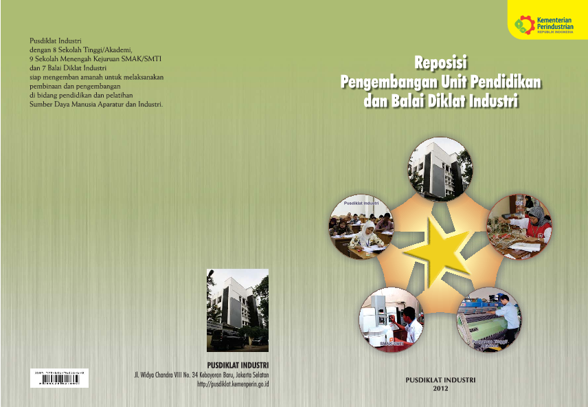 (PDF) BUKU REPOSISI PUSDIKLAT INDUSTRI KEMENTERIAN PERINDUSTRIAN