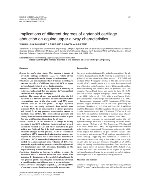 (PDF) Implications of different degrees of arytenoid cartilage
