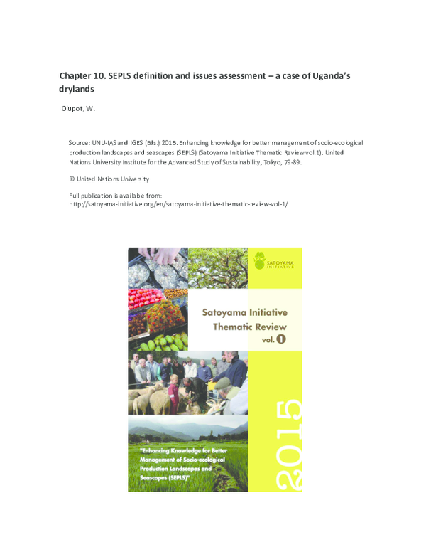 (PDF) Chapter 10. SEPLS definition and issues assessment a case of