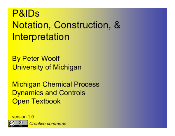 (PDF) P&IDs Notation, Construction, & Interpretation