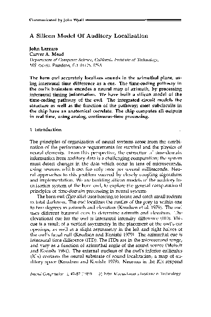 Auditory localization essay 06 image