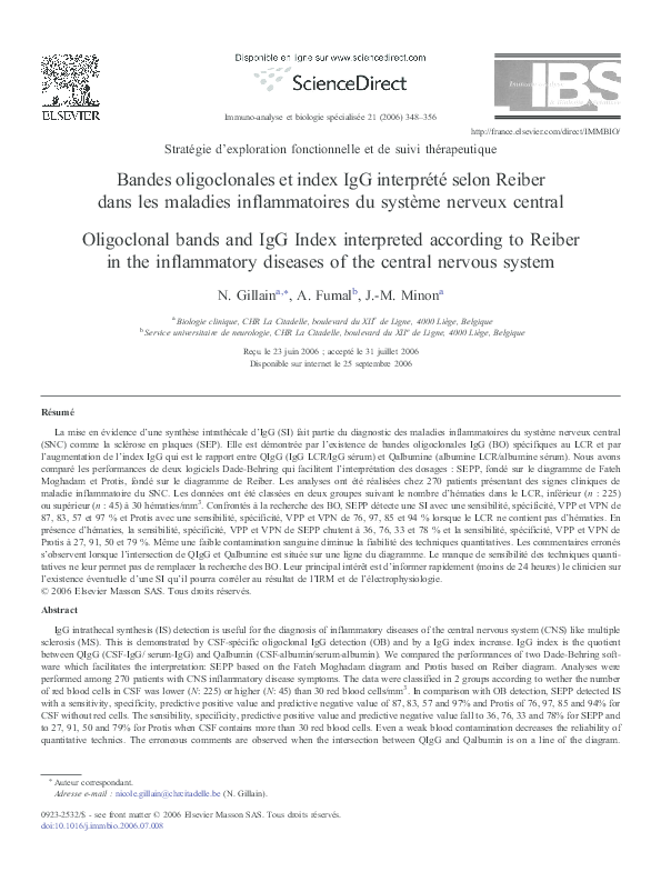 Synthèse Intrathécale Reiber _ Synthèse Intrathécale Anti Borrélia – VQTZLH