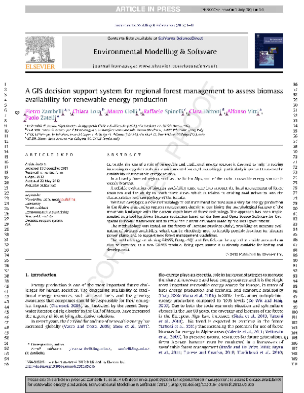 (PDF) A GIS decision support system for regional forest management to ...