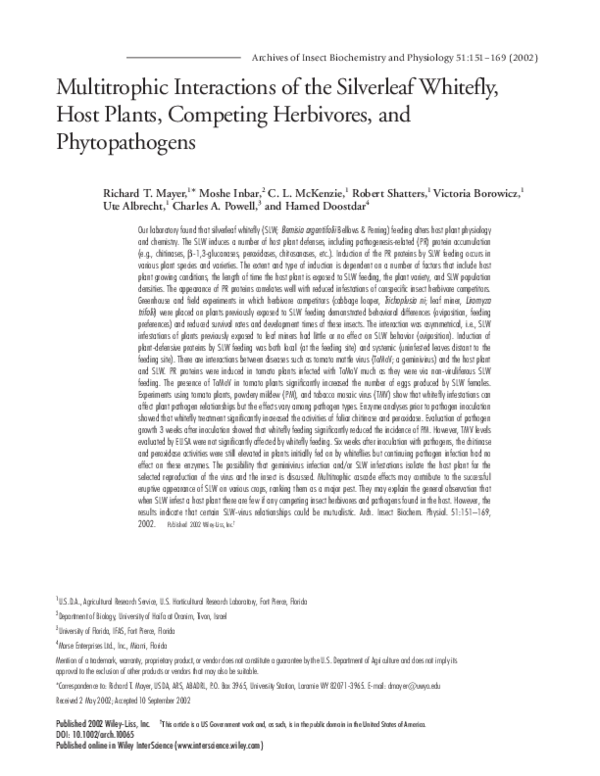 Whitefly life cycle image