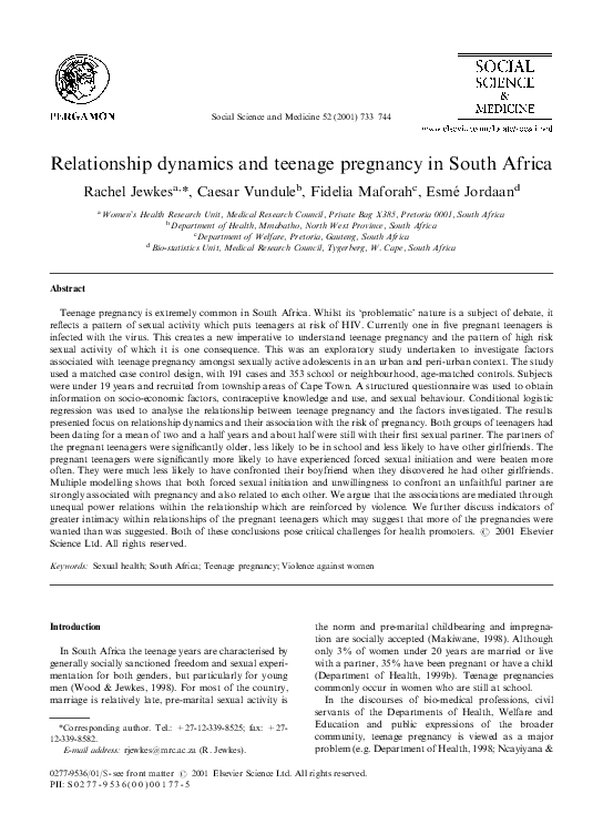 Teenage pregnancy statistics in south africa 2019 image