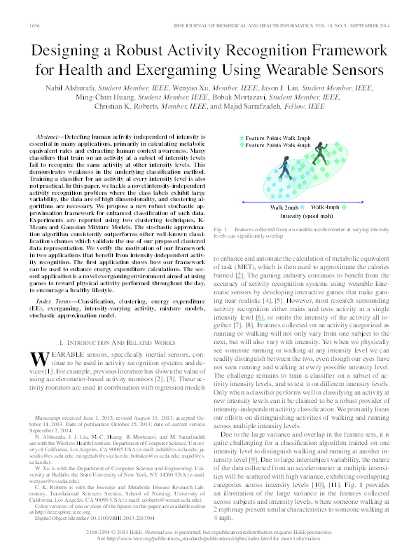 (PDF) Designing a robust activity recognition framework for health and ...