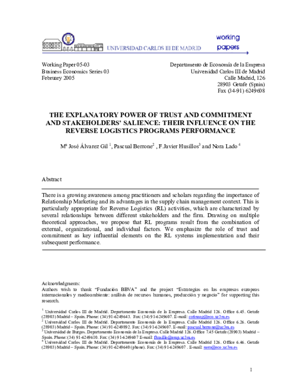 Stakeholder salience in global projects image