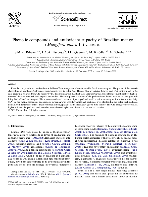 (PDF) Phenolic compounds and antioxidant capacity of medicinal plants ...