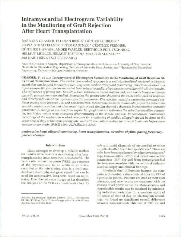 (PDF) Intramyocardial Electrogram Variability in the Monitoring of ...