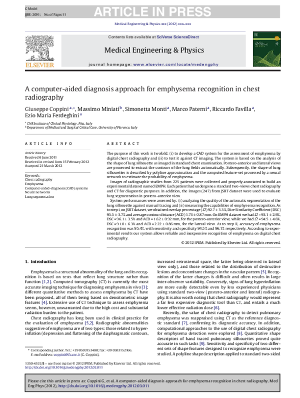 (PDF) A computer-aided diagnosis approach for emphysema recognition in ...