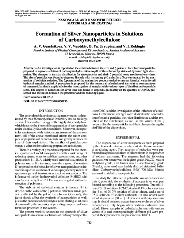 Thesis on silver nanoparticles pdf image