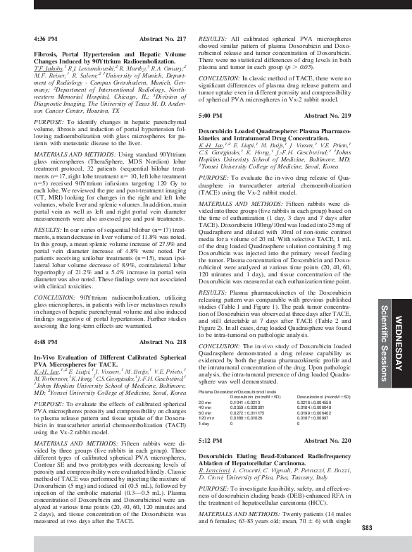 (PDF) Abstract No. 219: Doxorubicin Loaded Quadrasphere: Plasma ...