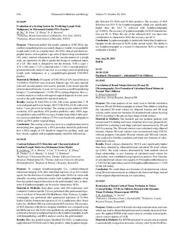 (PDF) Evaluation of a scoring system for predicting lymph node ...