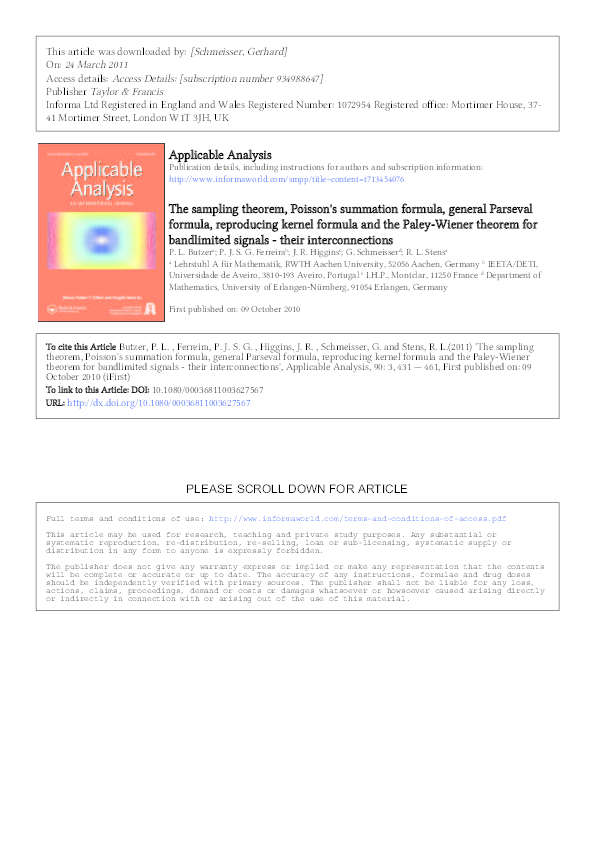 Derivation of poisson distribution image