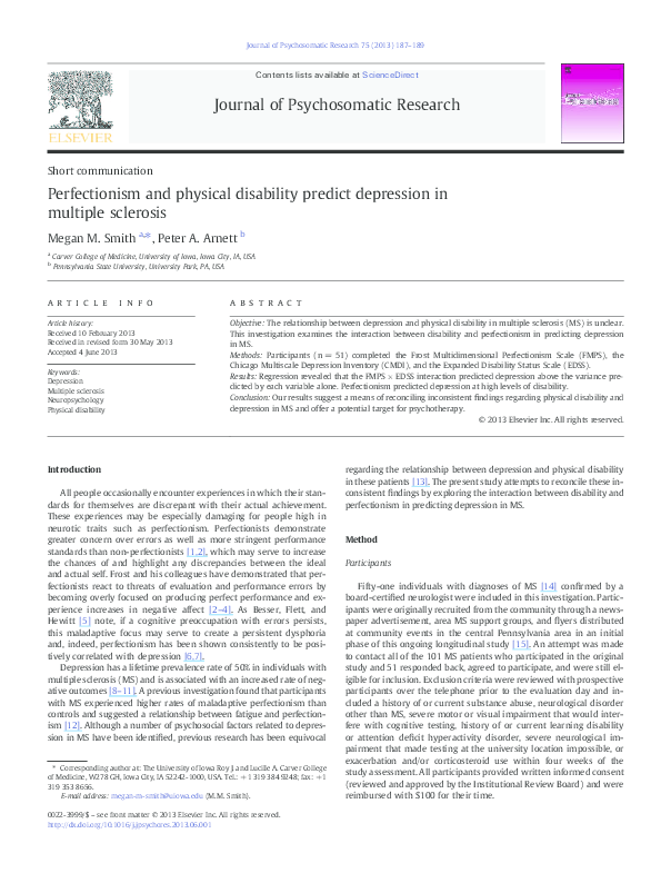 Physical disability research paper image