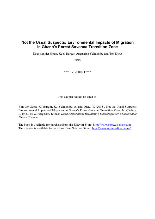 14748620400240113386allenot The Usual Suspects Environmental Impacts Of Migration Inhtml