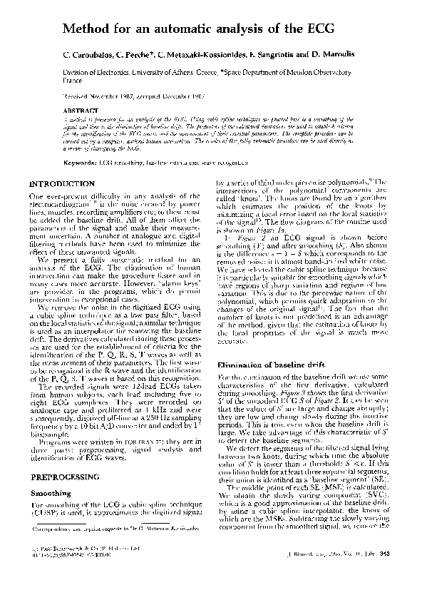 Electrocardiography lab report picture