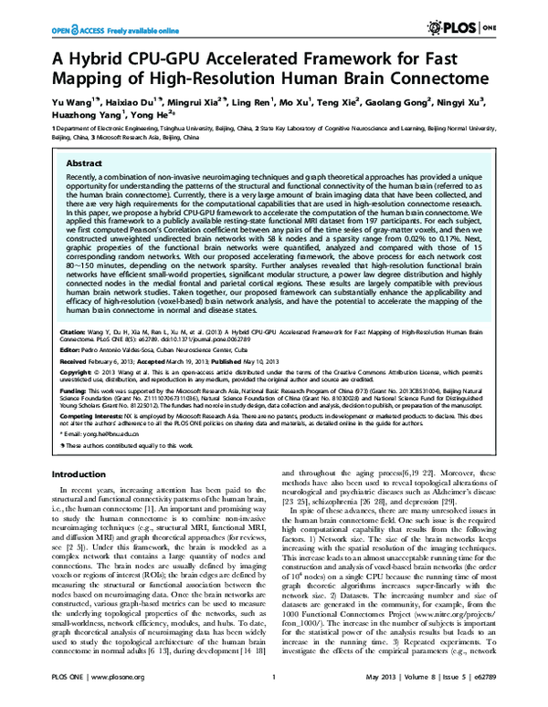 (PDF) A Hybrid CPU-GPU Accelerated Framework for Fast Mapping of High ...
