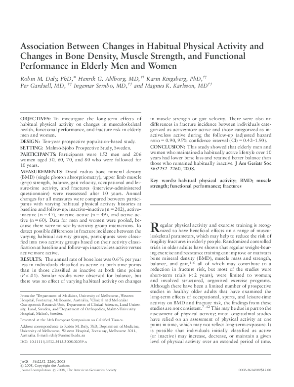 (PDF) Association Between Changes in Habitual Physical Activity and ...