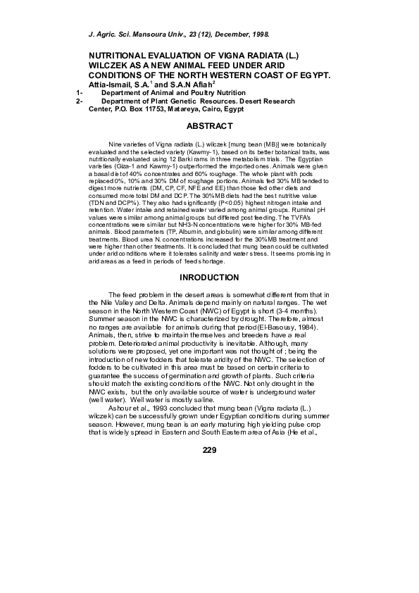 Mung bean introduction image