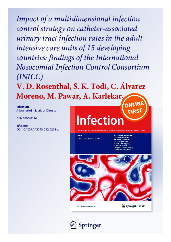 (PDF) Impact of an International Nosocomial Infection Control ...