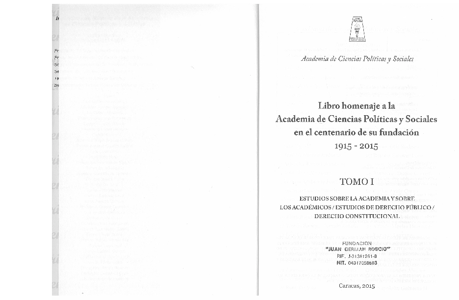 First page of “Seguridad Ciudadana y Seguridad Nacional: La lucha por el control de las manifestaciones y del orden público en Venezuela”