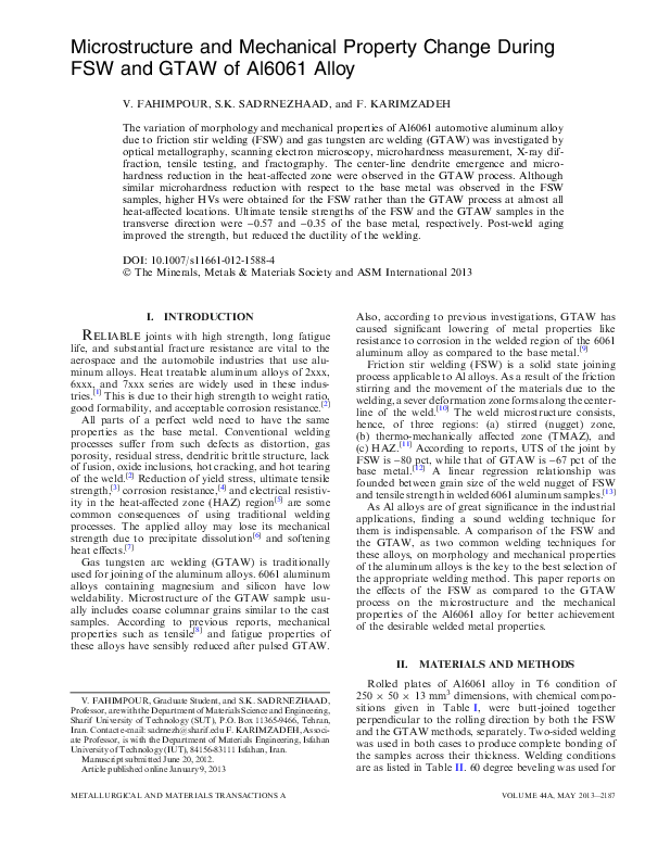 (PDF) Microstructure and Mechanical Property Changes in Cold-Extruded ...