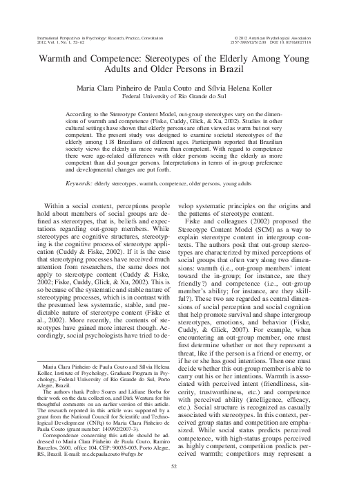 Senior stereotypes picture