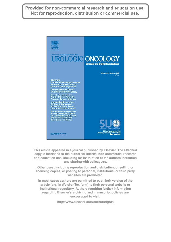 (PDF) The prognostic value of transrectal ultrasound guided biopsy in ...