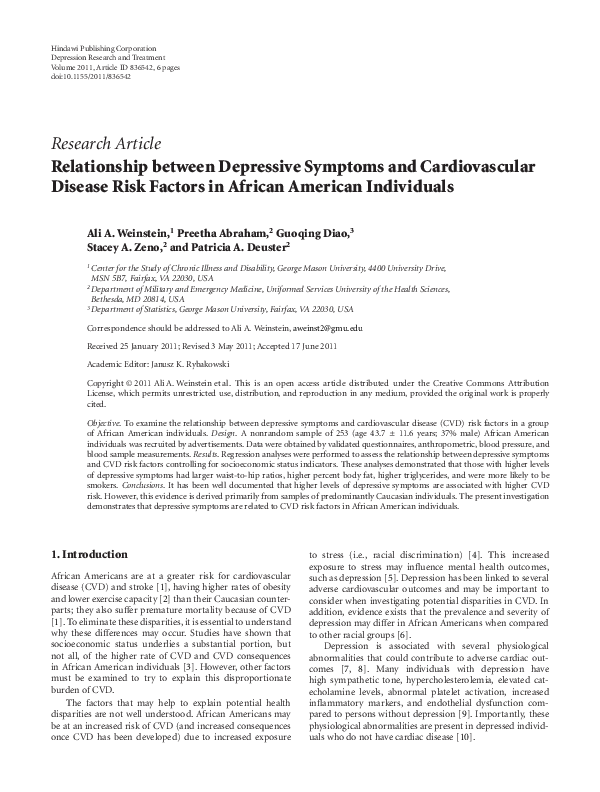 (PDF) The relationship between depressive symptoms and male erectile ...