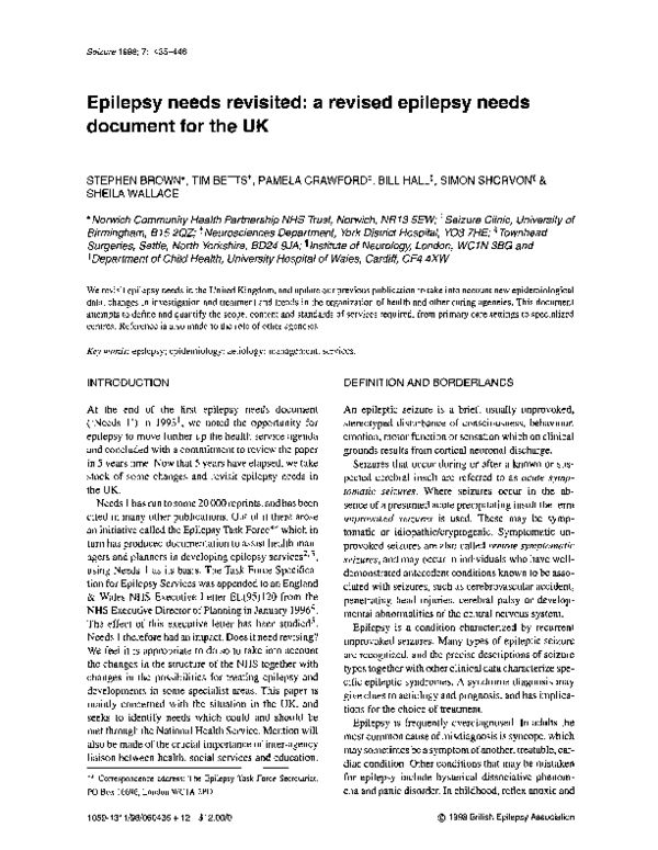 Epilepsy pathophysiology picture