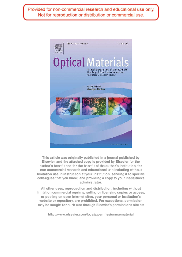 (PDF) Luminescence of cryptate-type Eu3+ complexes incorporated in ...
