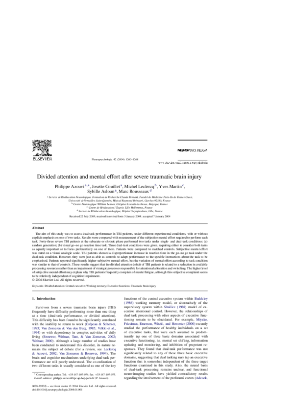 Divided attention psychology example image