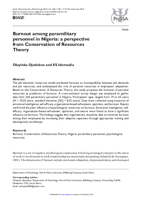 Conservation perspective essay picture