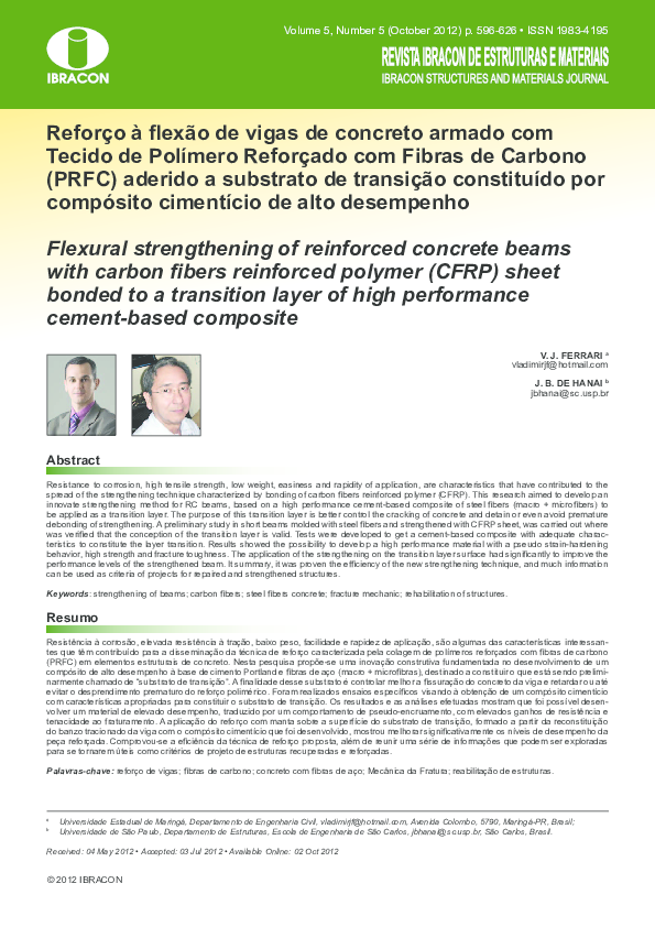 (PDF) Flexural Strengthening of Reinforced Concrete Beams Using ...