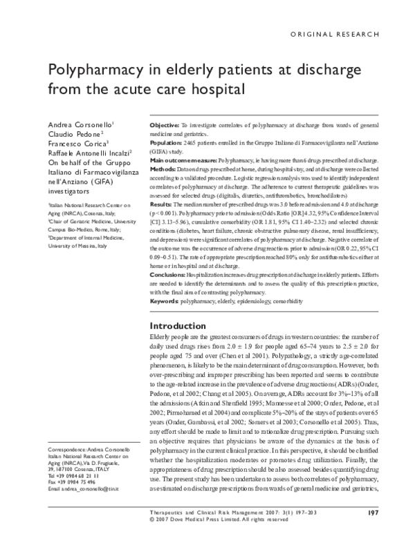Polypharmacy scholarly articles image